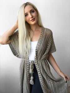 The Wanderer Ruana Crochet Pattern