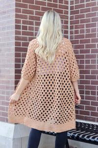 Grand Arches Cardi Crochet Pattern