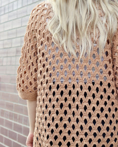 Grand Arches Cardi Crochet Pattern