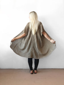 The Wanderer Ruana Crochet Pattern