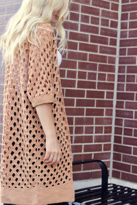 Grand Arches Cardi Crochet Pattern