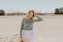 Seaglass Sweater Crochet Pattern