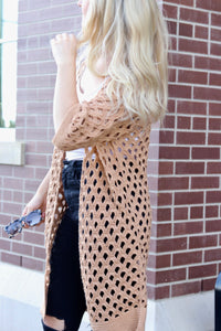Grand Arches Cardi Crochet Pattern