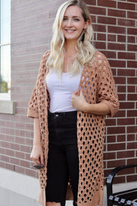 Grand Arches Cardi Crochet Pattern